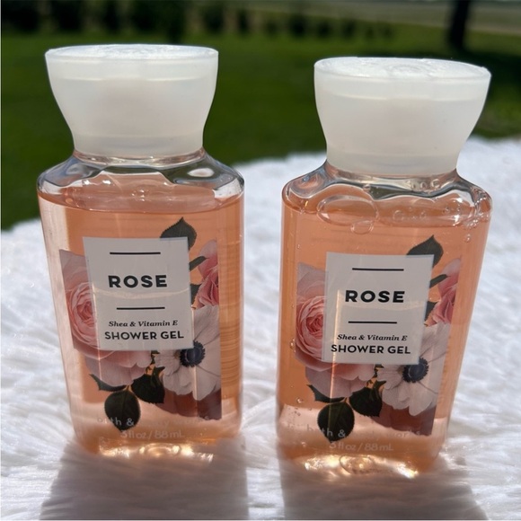 Bath & Body Works Other - Bath and Body Works Rose Set of 2 Travel Size Shower Gel 3 fl oz each NEW
